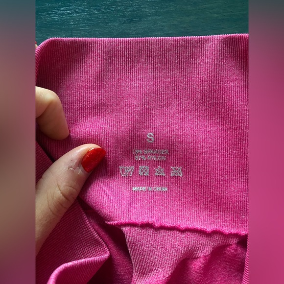 NVGTN Hot Pink leggings (size small) - Picture 3 of 5